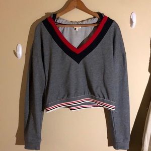 Super cute cropped hoodie!